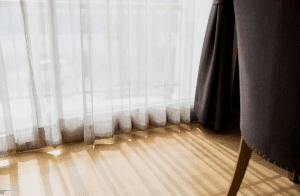 Sheer Curtains In Hall
