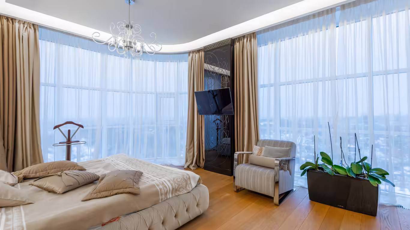 Motorized Curtains Smart Home