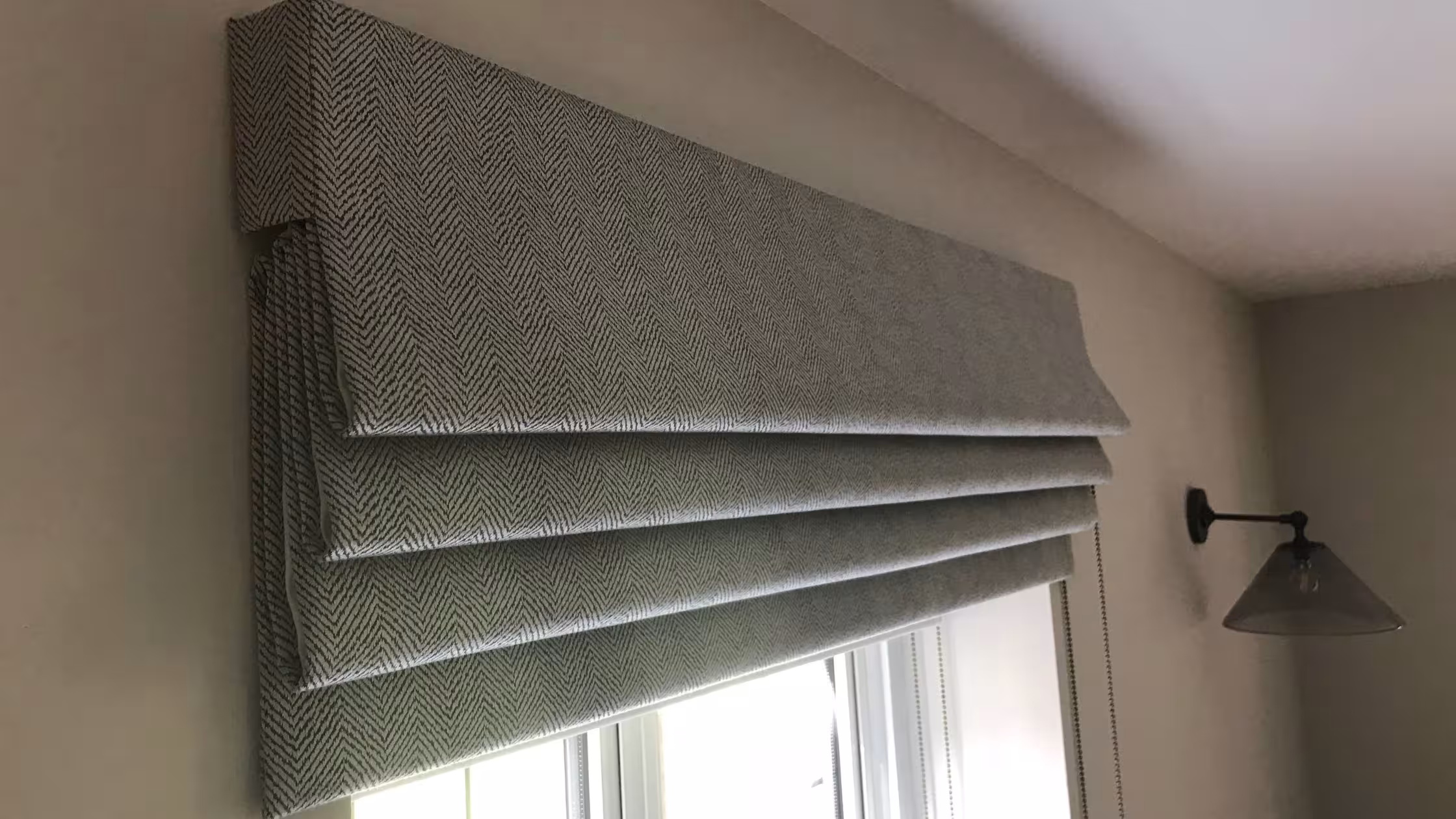 Luxury roman blinds in Dubai luxury villa