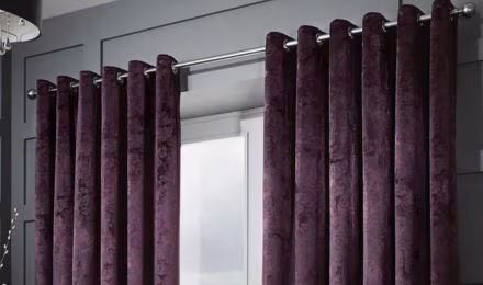 Velvet curtains Dubai — deep rich velvet custom curtains in jewel tones for Dubai villas