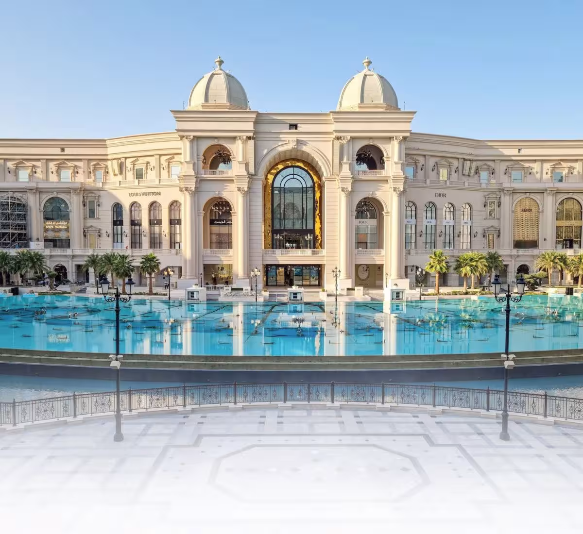 Club BLU Al Habtoor luxury curtain installation